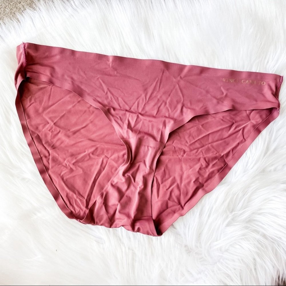 Vince Camuto Dusty Mauve No Show Seamless Bikini Panties